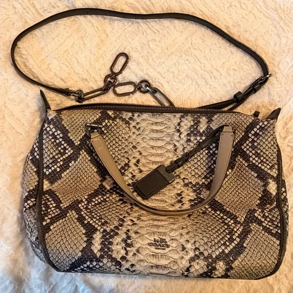 Coach Python Print Women's Bag - Picture 3 of 15